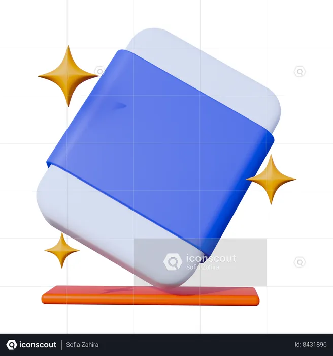 Magic Eraser Tool  3D Icon