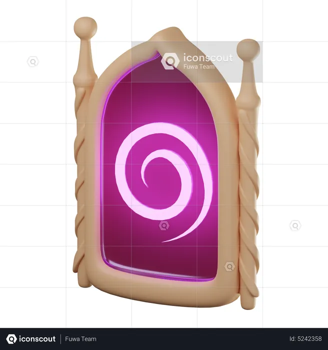 Magic Mirror  3D Icon