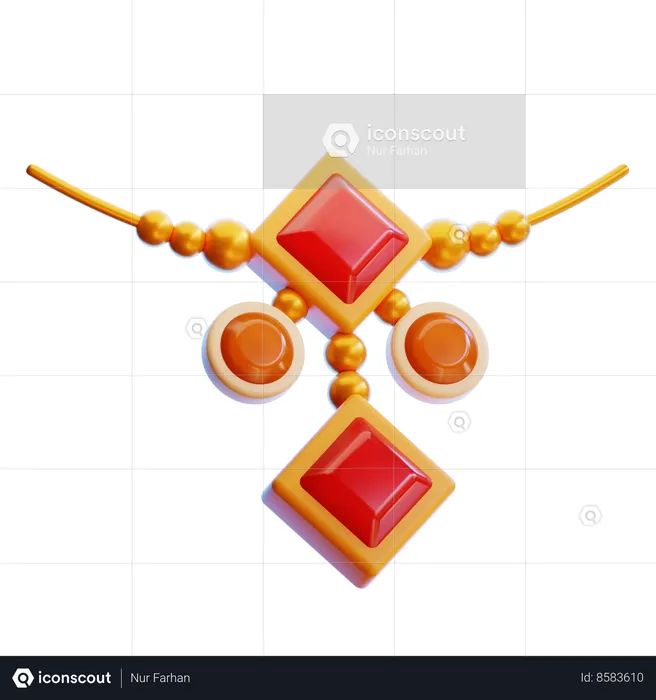 Magic Necklace  3D Icon