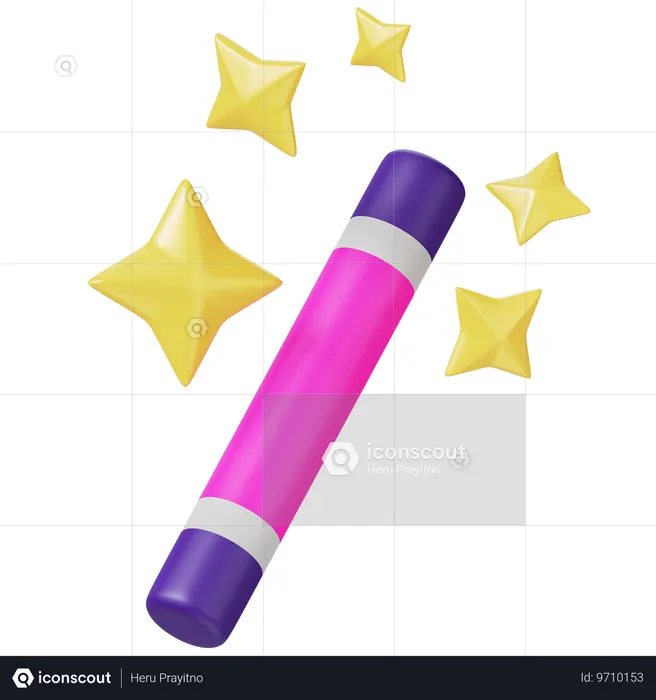 Magic Stick  3D Icon