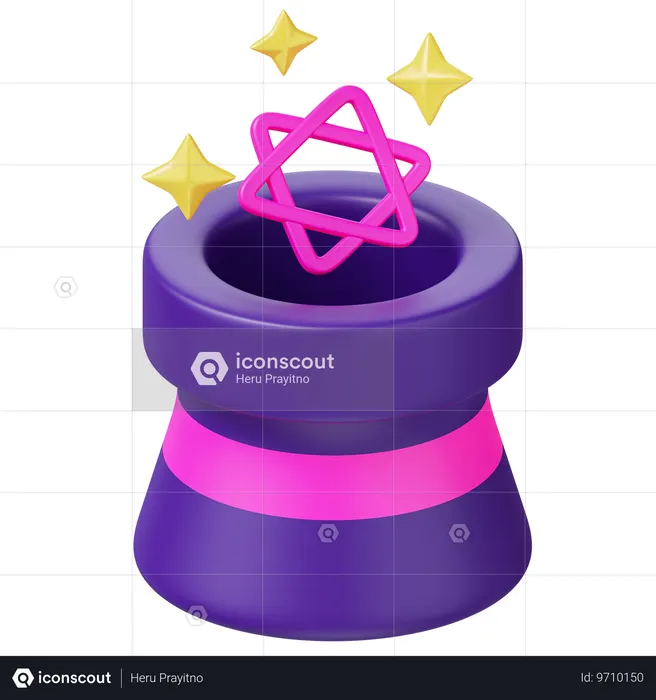Magic Trick  3D Icon