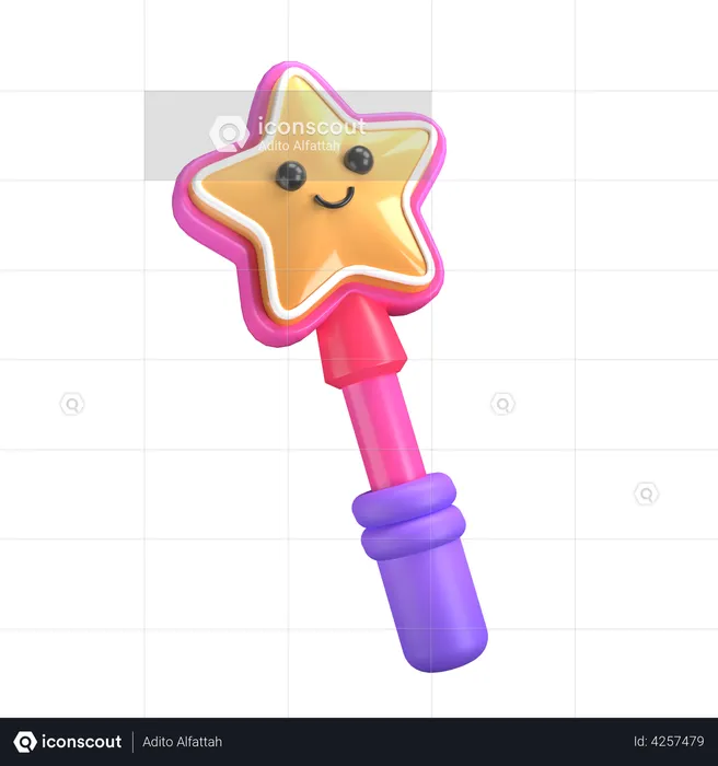 Magic Wand Emoji 3D Emoji