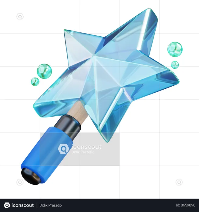 Magic Wand Tool  3D Icon