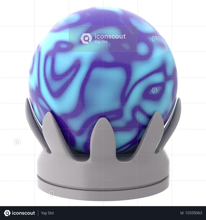 Magischer Ball  3D Icon