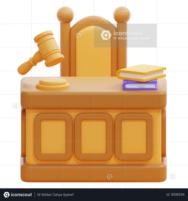 MAGISTRATE  3D Icon