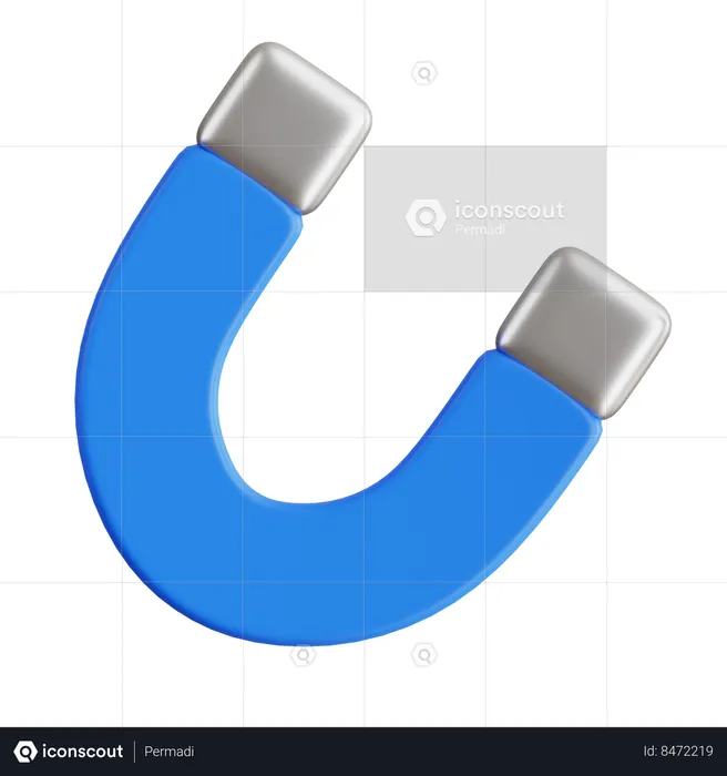 Magnet  3D Icon