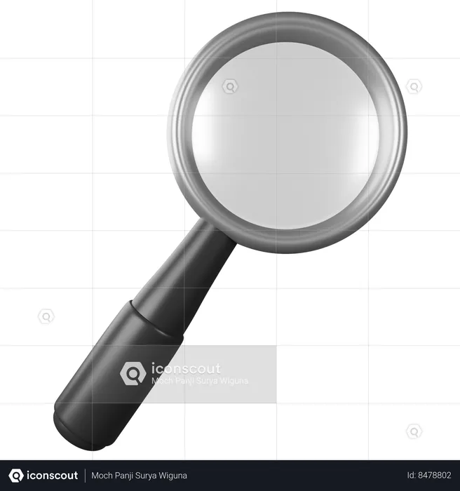 Magnifier  3D Icon