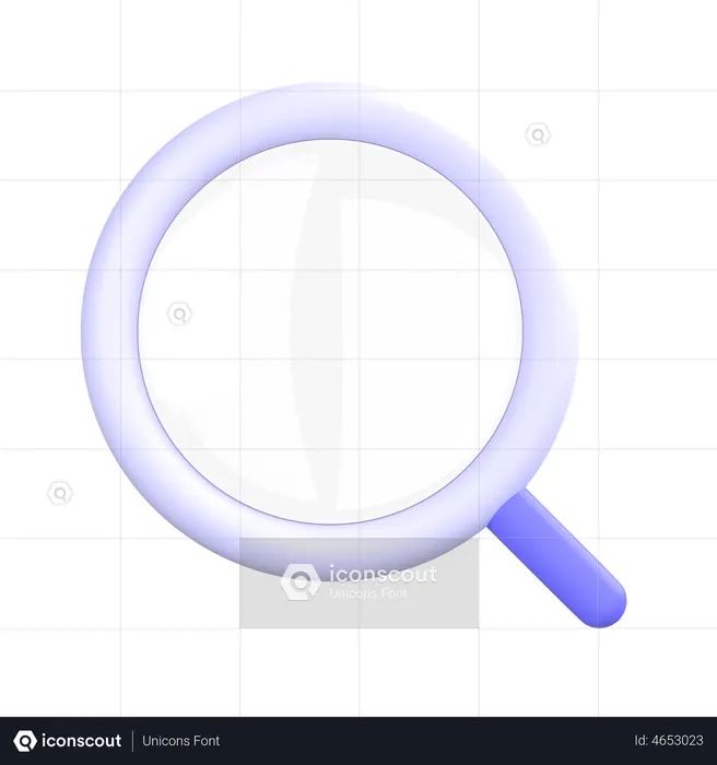 Magnifier  3D Icon