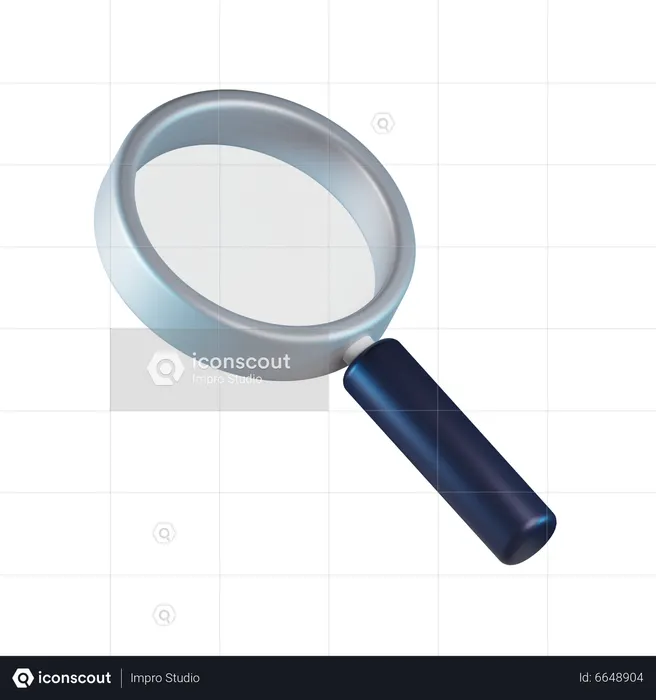 Magnifier  3D Icon