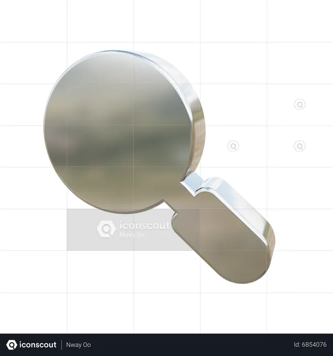 Magnifier  3D Icon