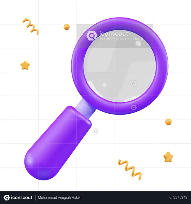 Magnifier  3D Icon