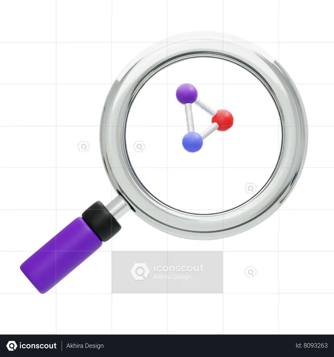 MAGNIFYING  GLASS  3D Icon