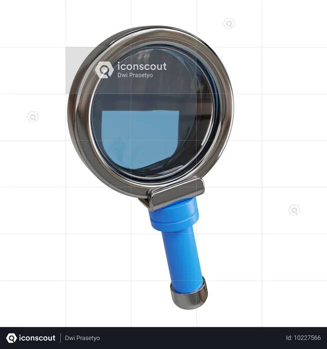Magnifying Glass  3D Icon
