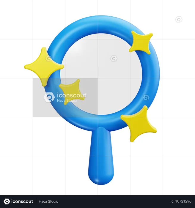 Magnifying Glass  3D Icon