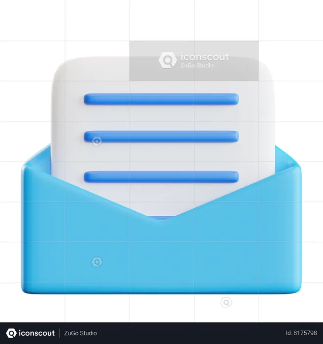 Mail  3D Icon