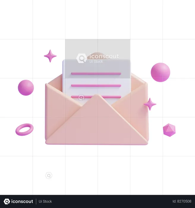 Mail  3D Icon