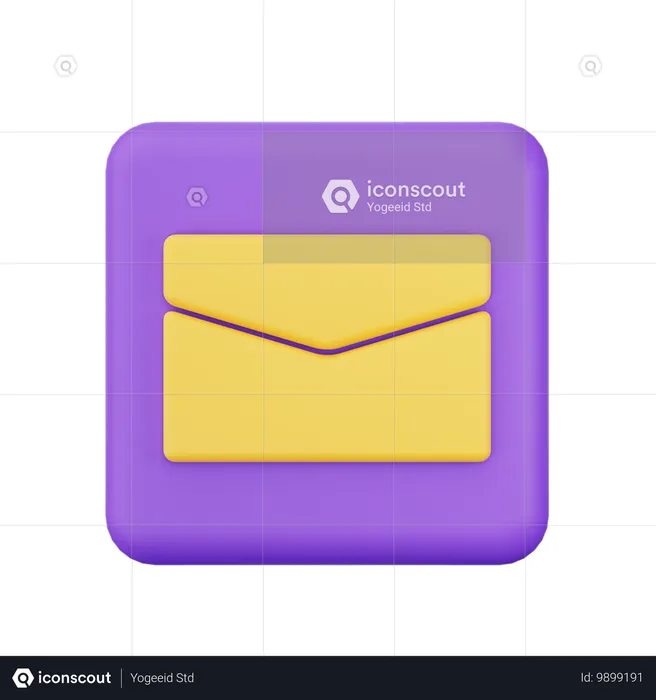 Mail  3D Icon