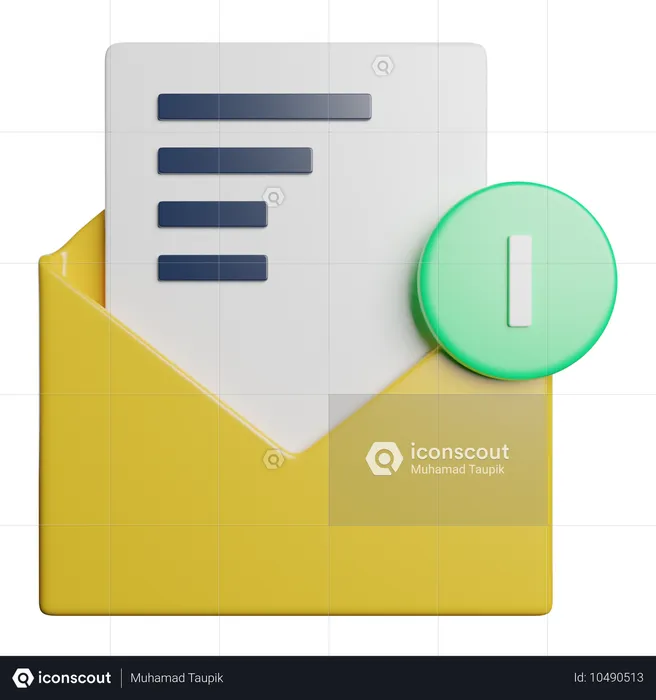 Mail  3D Icon