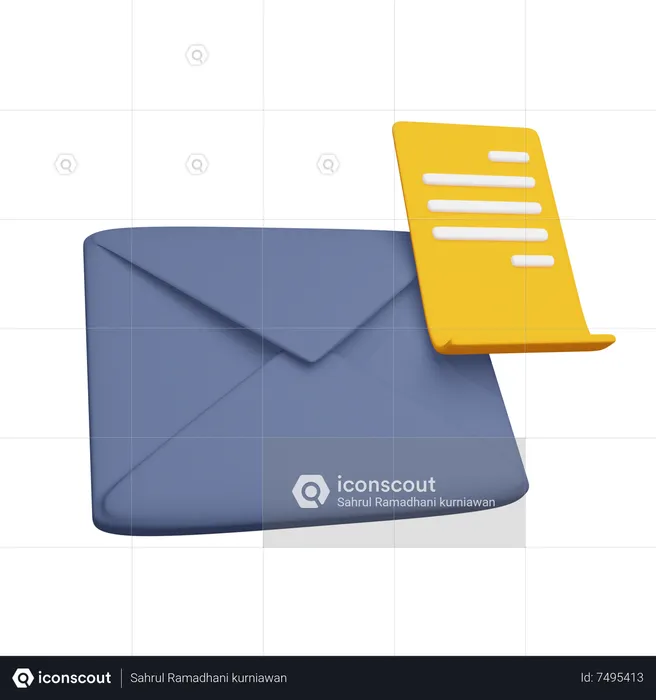 Mail  3D Icon