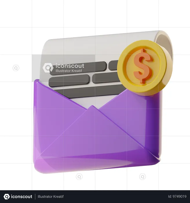 Mail  3D Icon