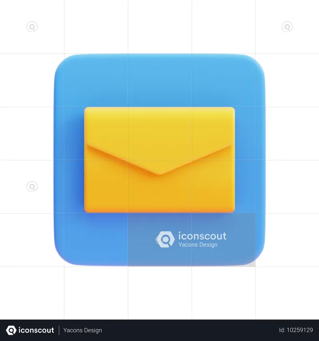 Mail  3D Icon