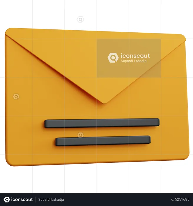 Mail  3D Icon