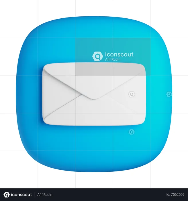 Mail  3D Icon