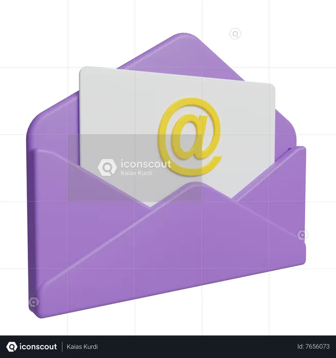 Mail  3D Icon