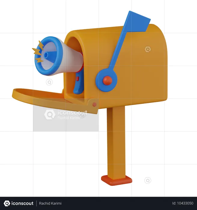 Mail box  3D Icon