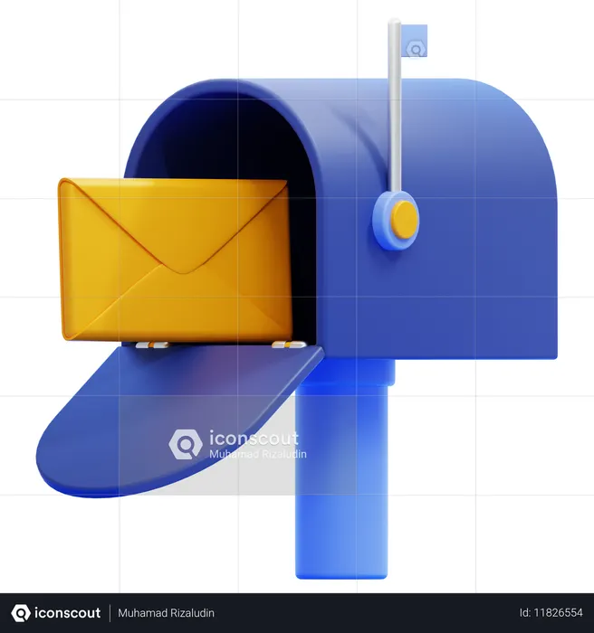 Mail Box  3D Icon