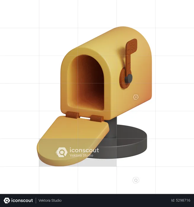 Mail Box  3D Icon