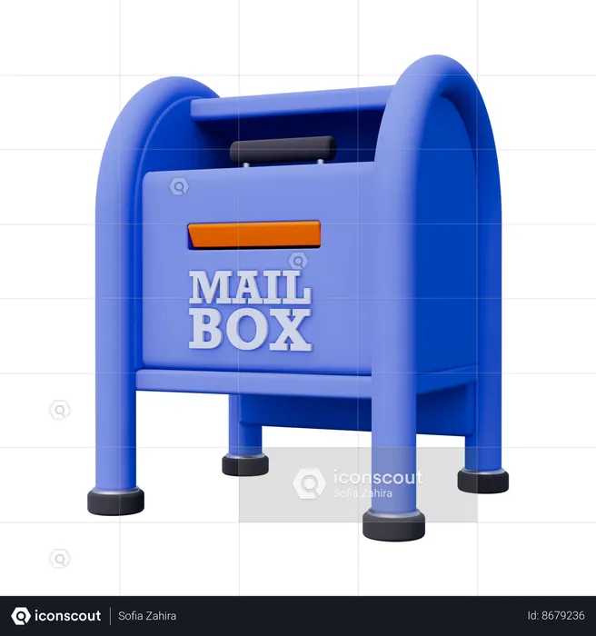 Mail Box  3D Icon