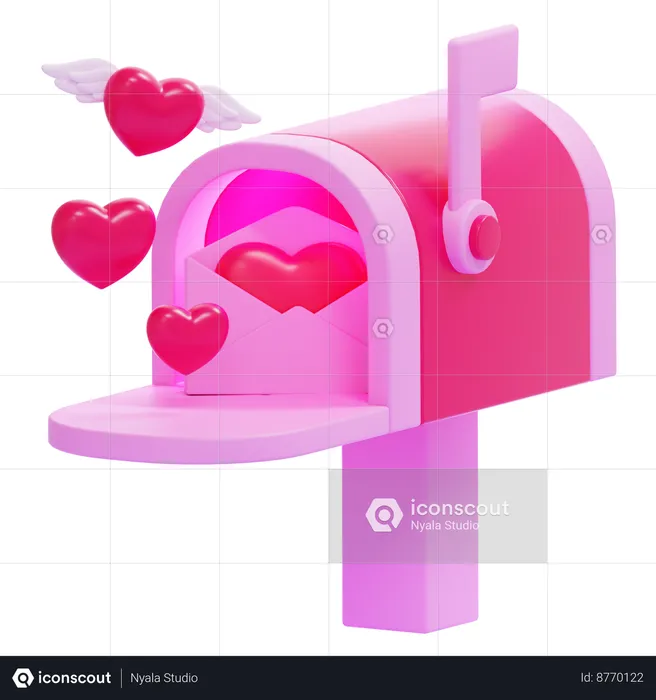 Mail Box  3D Icon