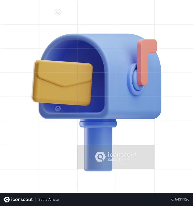 Mail Box  3D Icon