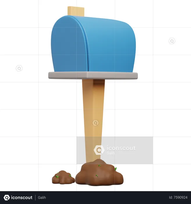 Mail Box  3D Icon