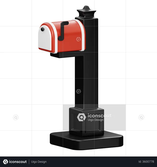 Mail Box  3D Illustration