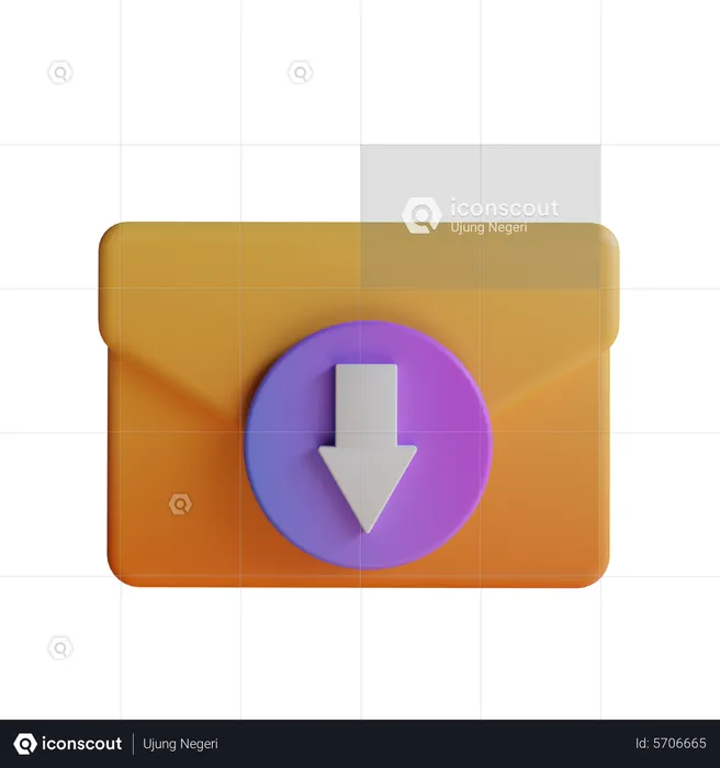 Download de e-mail  3D Icon