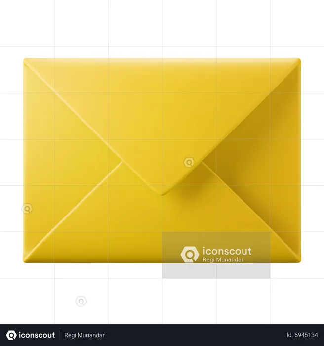 Envelope de correio  3D Icon