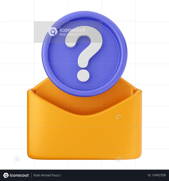 Mail Helpdesk  3D Icon