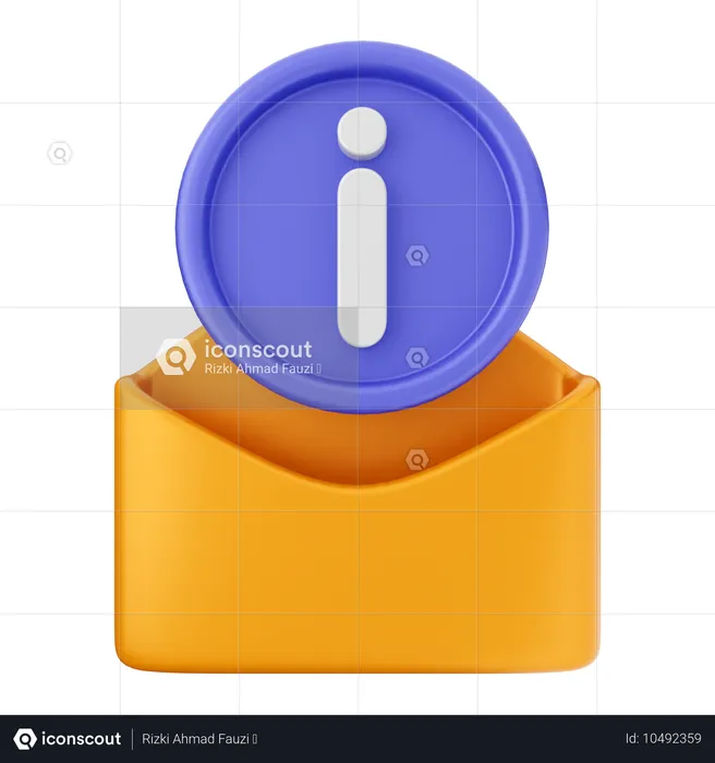 Mail Helpdesk  3D Icon