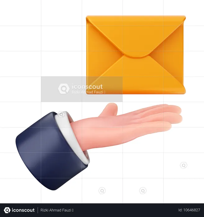 Mail Message  3D Icon