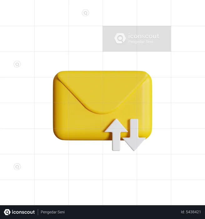 Mail Sorting  3D Icon