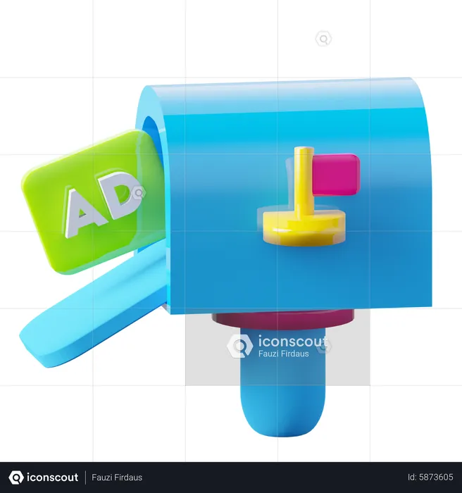 Mailbox  3D Icon