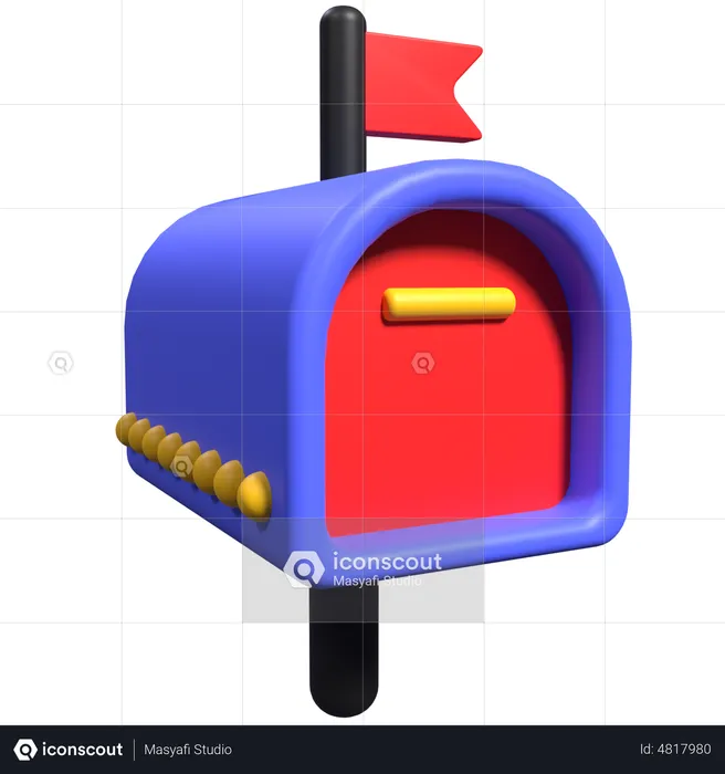 Mailbox  3D Icon