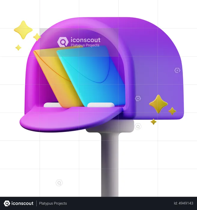 Mailbox  3D Icon