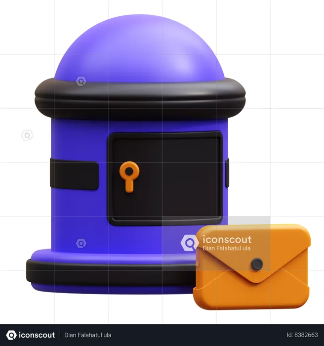 Mailbox  3D Icon