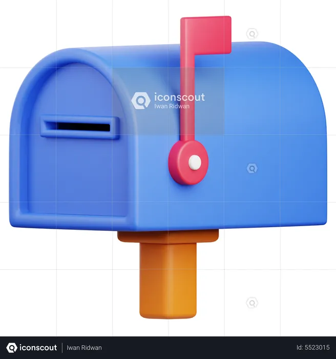 Mailbox  3D Icon