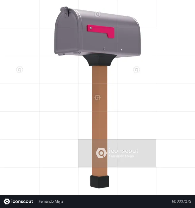 Mailbox  3D Illustration