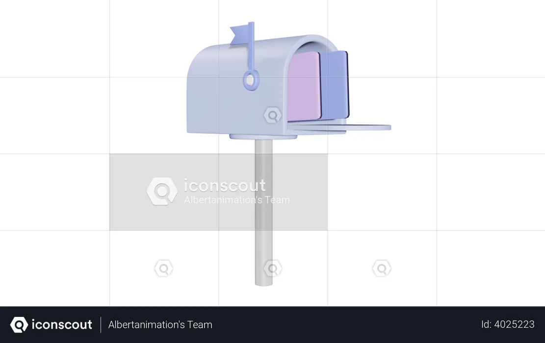 Mailbox  3D Illustration