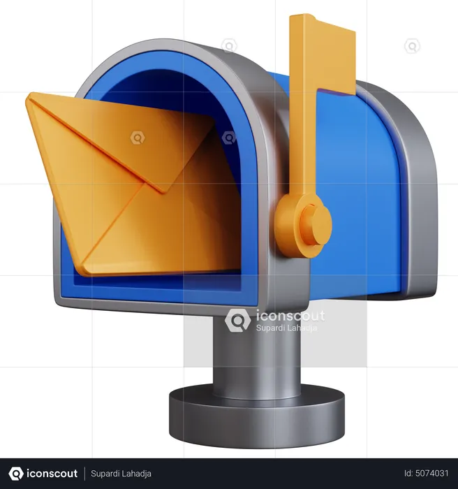 Mailbox  3D Icon